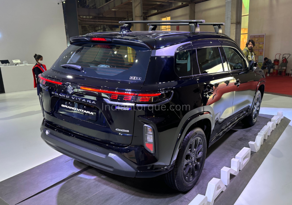 New Maruti Grand Vitara Black Edition First Look Unveiled At Auto Expo