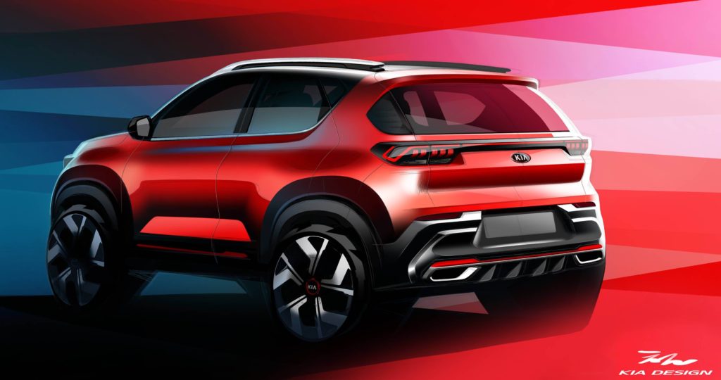KIA Sonet First Look Official Images Revealed  IndianTorque