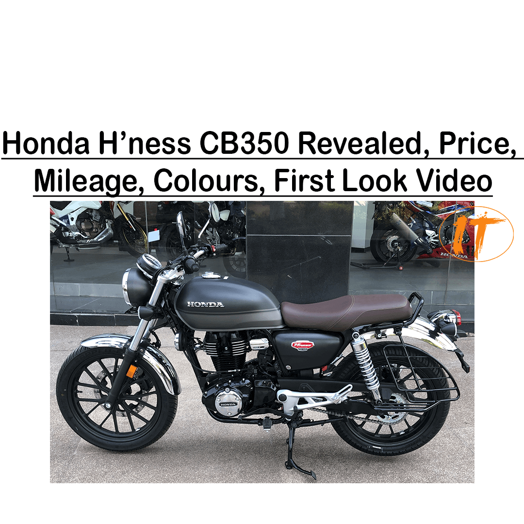 Honda Hness Cb350 Revealed Price Mileage Colours First Look