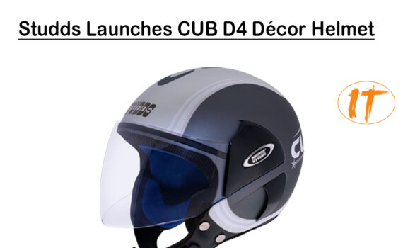 studds cub d4 decor helmet