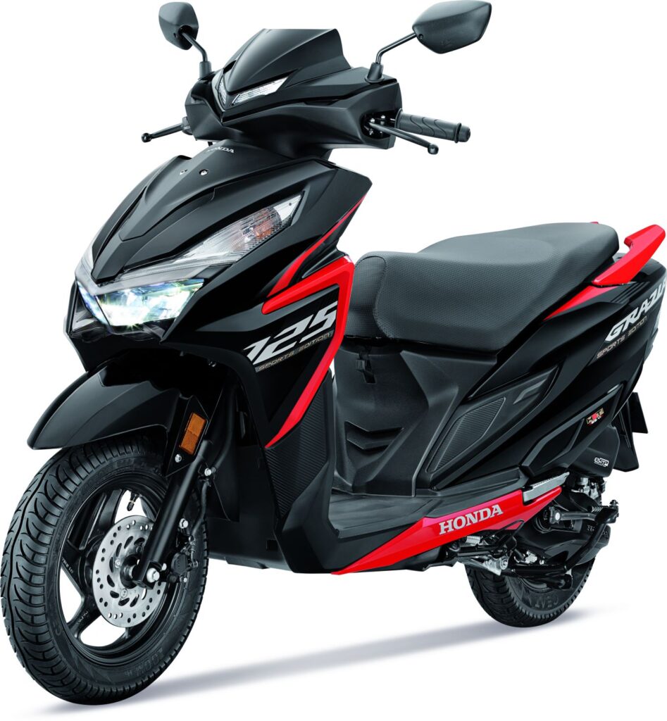 Honda Grazia Sports Edition Launched at Rs 82,564