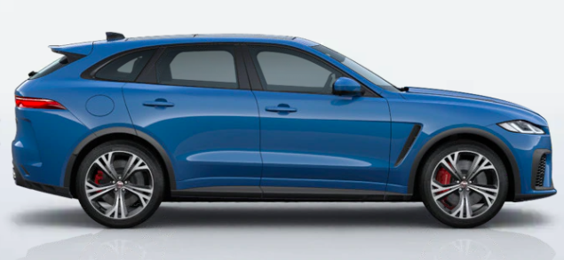 2021 Jaguar F-Pace SVR Bookings Open Now In India