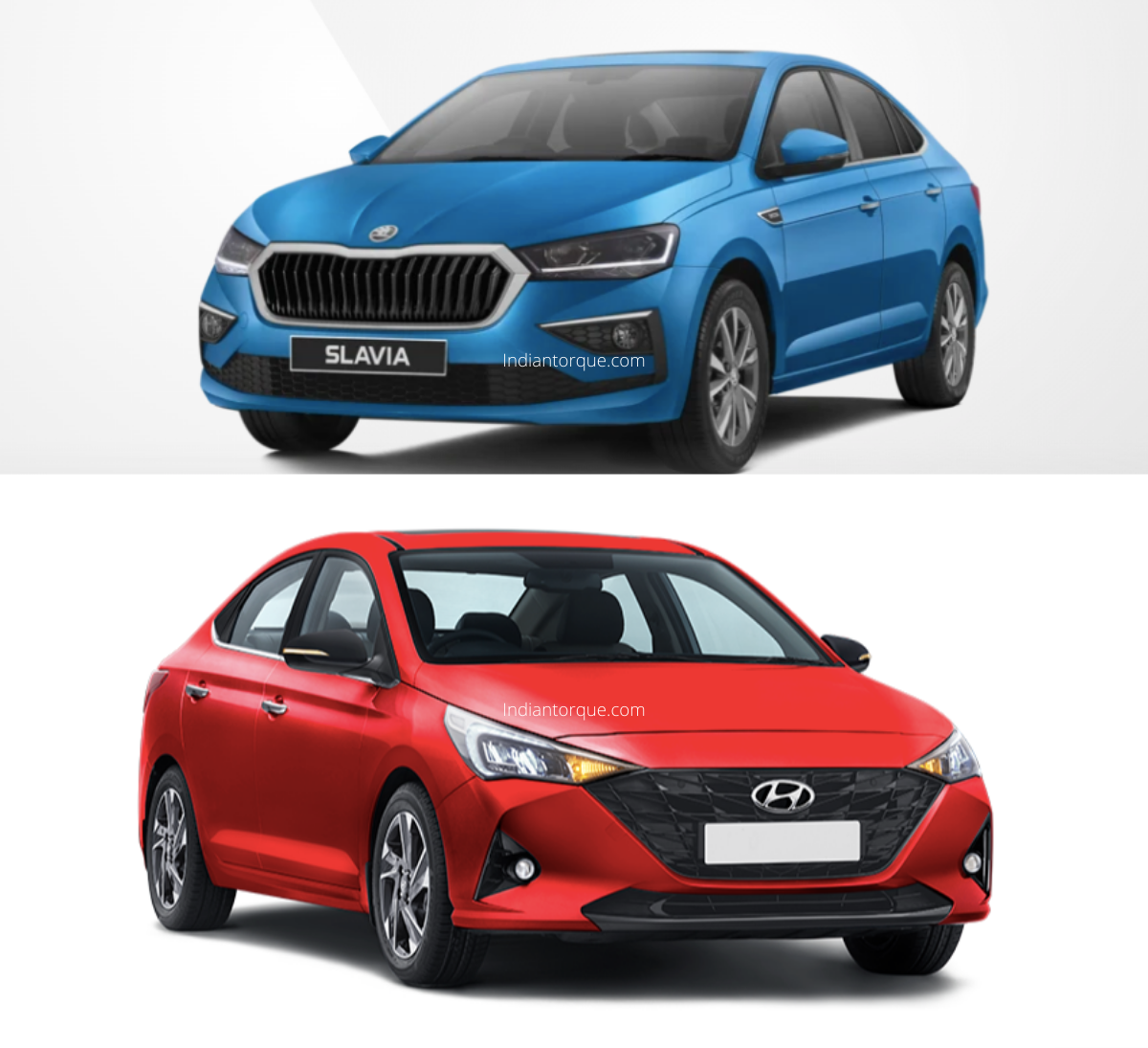 New Skoda Slavia 1.0L TSI Vs Hyundai Verna 1.0L Turbo Petrol | Turbo ...