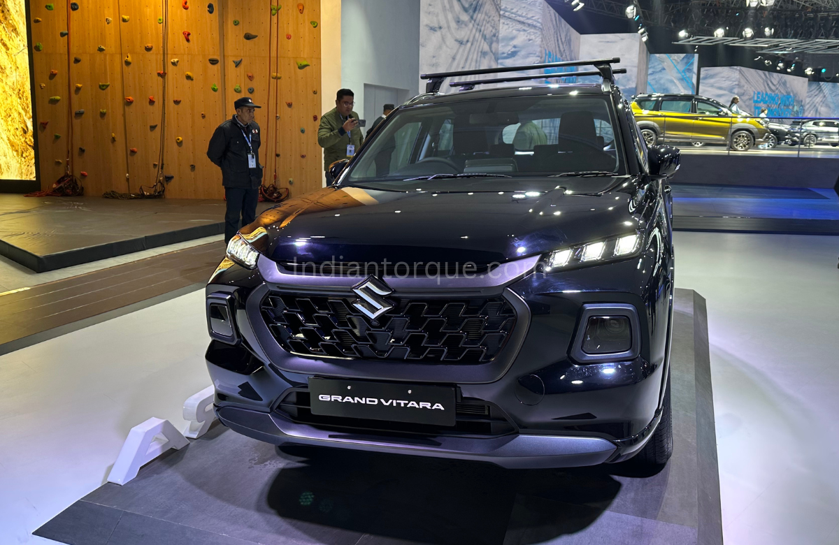 New Maruti Grand Vitara Black Edition First Look, Unveiled At Auto Expo ...