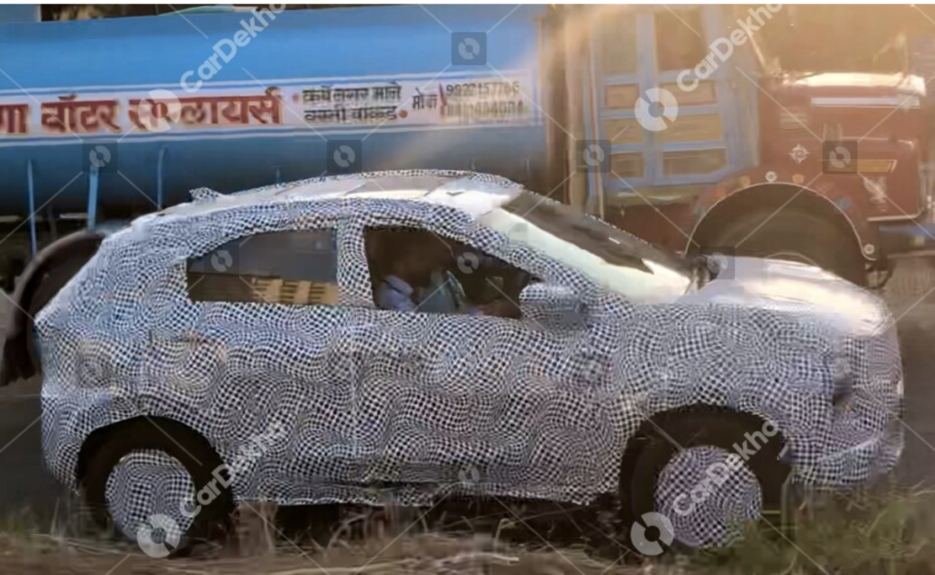 Spied: 2024 Tata Nexon First Ever Spy Shots Captured, Promising Looks ...