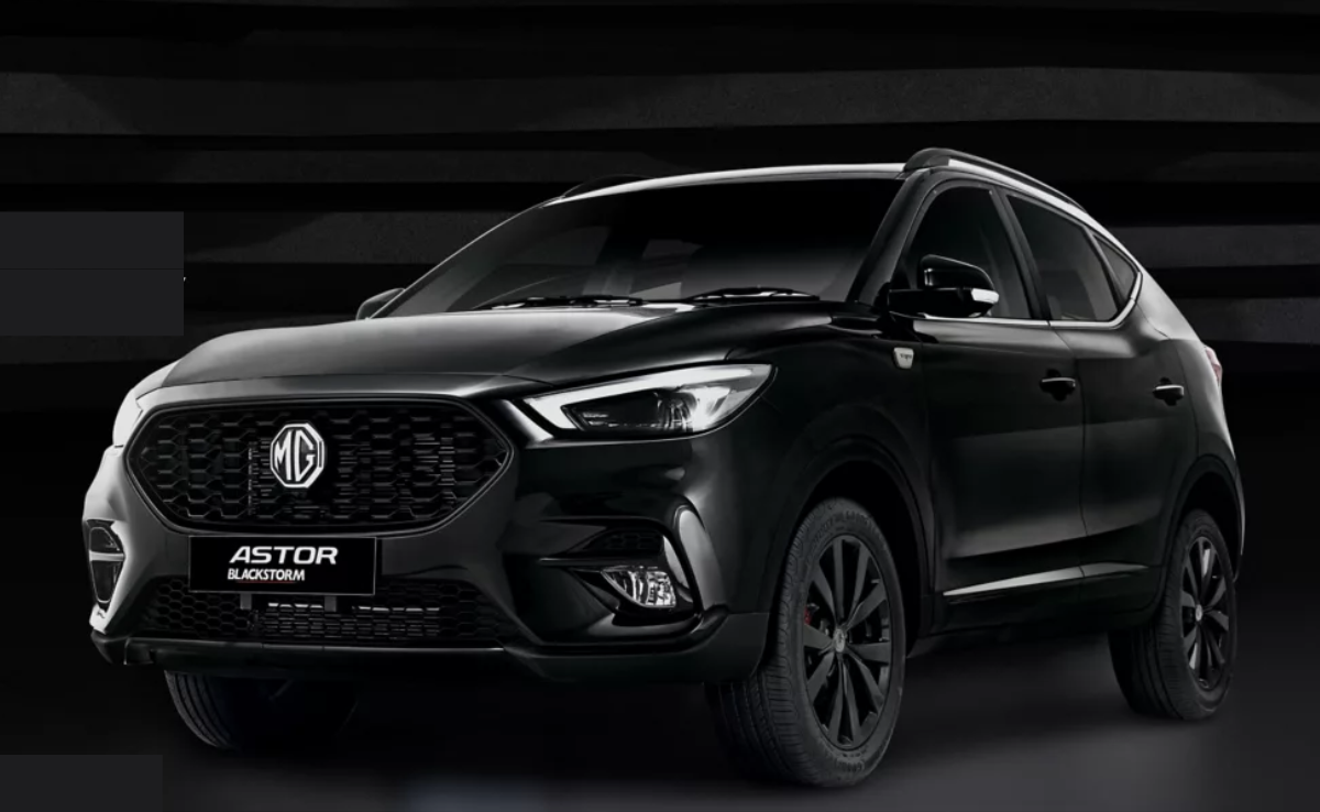 MG Astor Black Storm Edition Launched In India At Rs.14.48 Lakh, New ...
